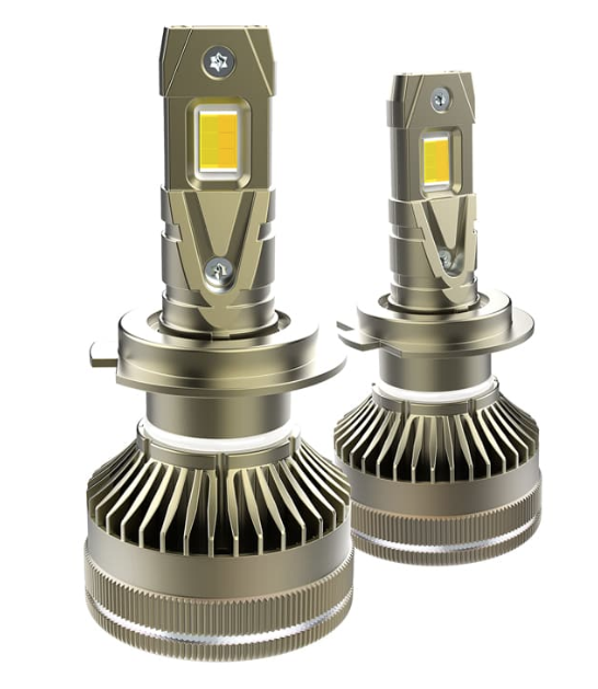 Set de 2 Becuri LED auto K13 H11 canbus 210W 27000LM 6000K control aplicatie